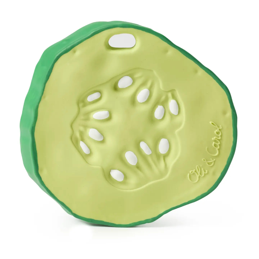 Oli & Ccarol | Cucumber Teether & Bath Toy