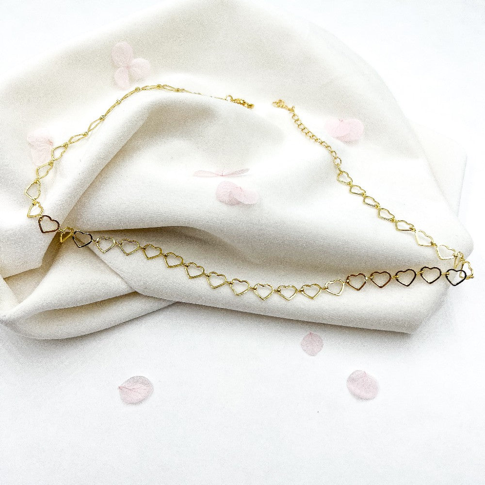 For.Avi Gold Plated Necklace