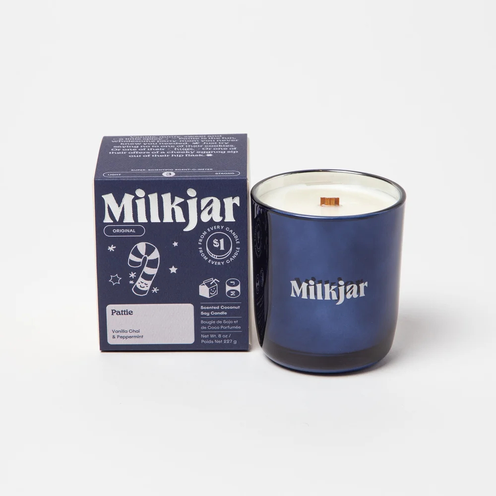 Milk Jar | PATTIE 8 oz CANDLE