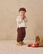 Load image into Gallery viewer, Quincy Mae - Corduroy Pants – Black Cherry
