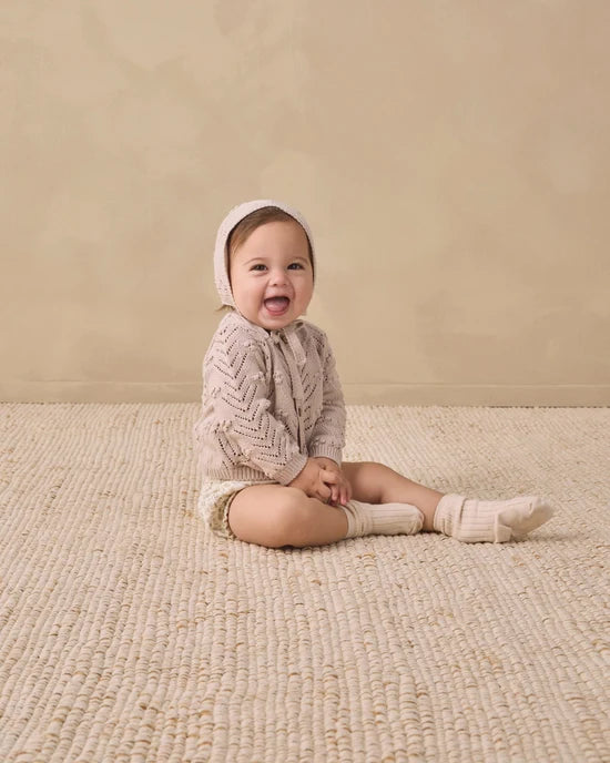 Quincy Mae - Set of 2 Socks – Midnight + Ivory