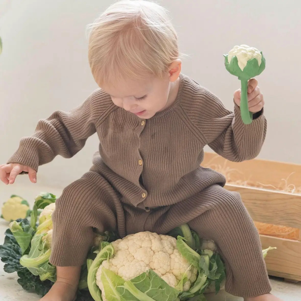 Oli & Carol | Cauliflower Rattle Toy