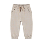 Load image into Gallery viewer, Dirkje Checked Loose-Fit Trousers – Harbour Mist
