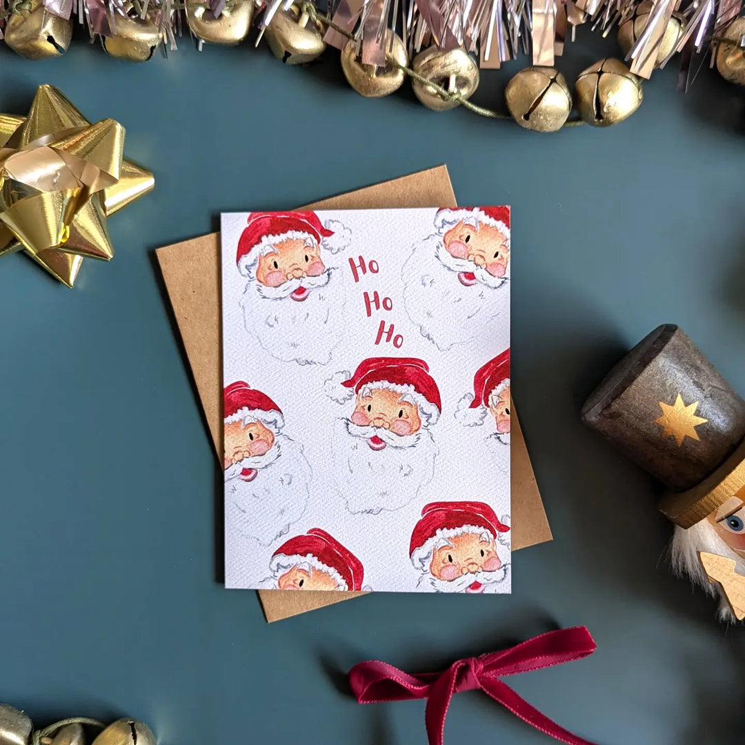 Holiday Smiley Santa