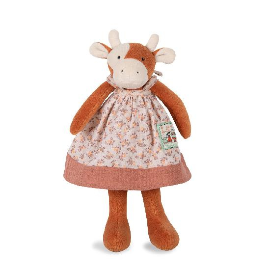 Moulin Roty | Grande Famille - Charlotte Cow Soft Toy