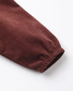 Load image into Gallery viewer, Quincy Mae - Simone Dress – Black Cherry Corduroy
