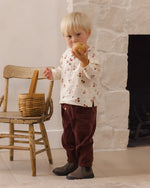 Load image into Gallery viewer, Quincy Mae - Corduroy Pants – Black Cherry
