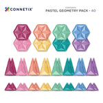 Load image into Gallery viewer, CONNETIX Pastel Geometry Pack 40 pc
