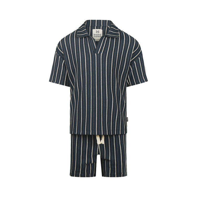 Dark Navy Short Set
