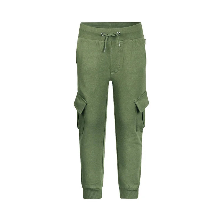 Olive Green Cargo Trousers
