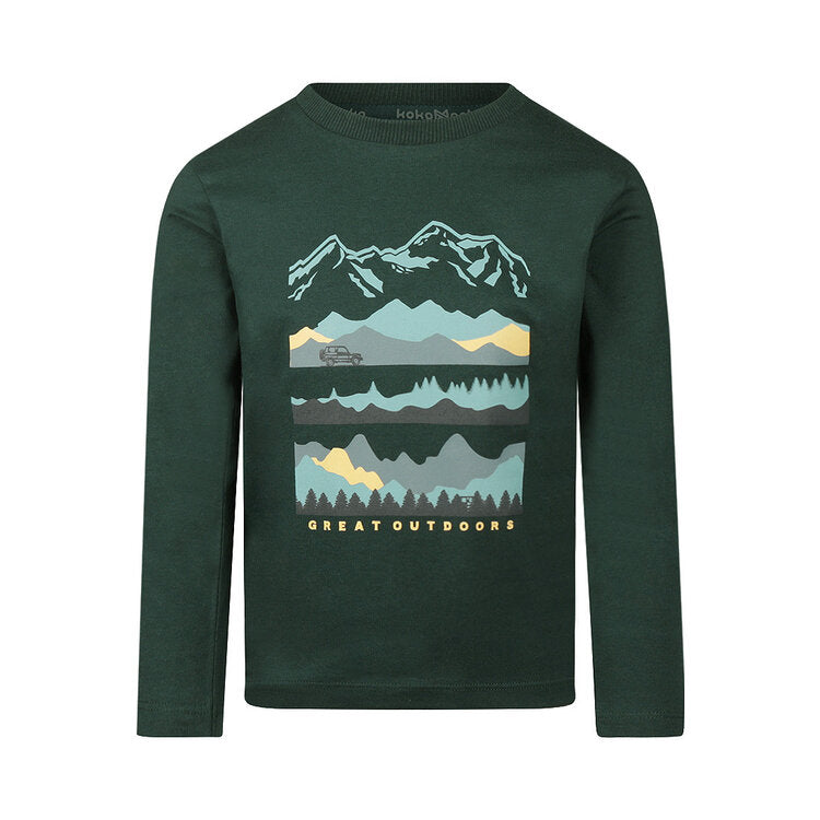 Koko Noko Mountain Long Sleeve Top – Green Gables