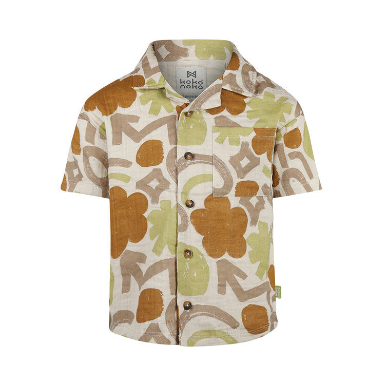 Short Sleeve Button Down