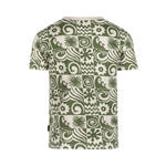 Load image into Gallery viewer, Olive Green Waves T-Shirt
