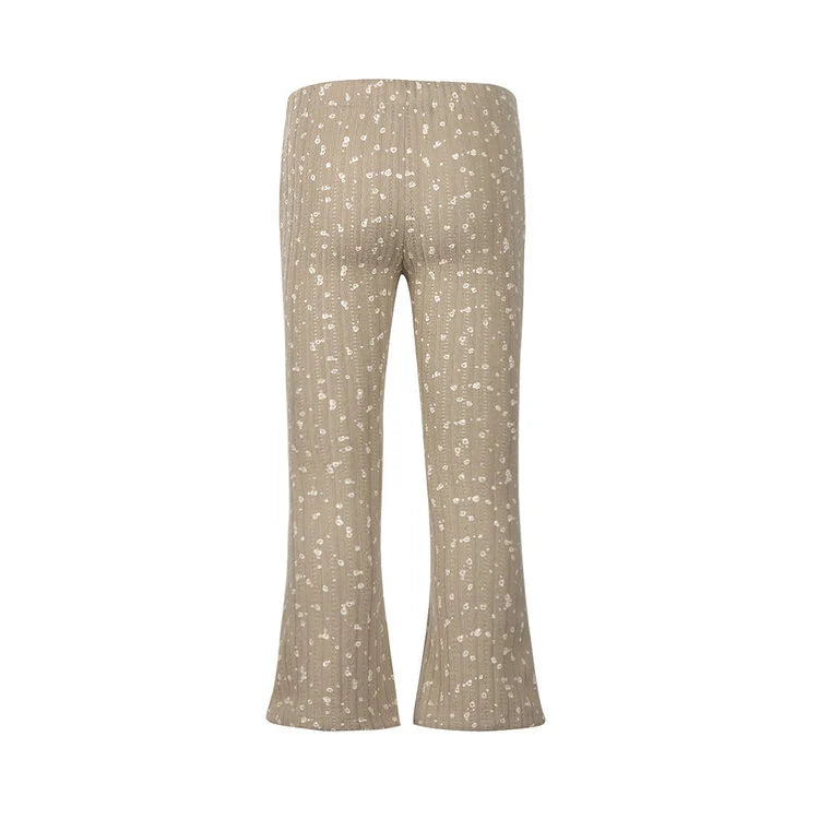 Koko Noko - Floral Flared Pants