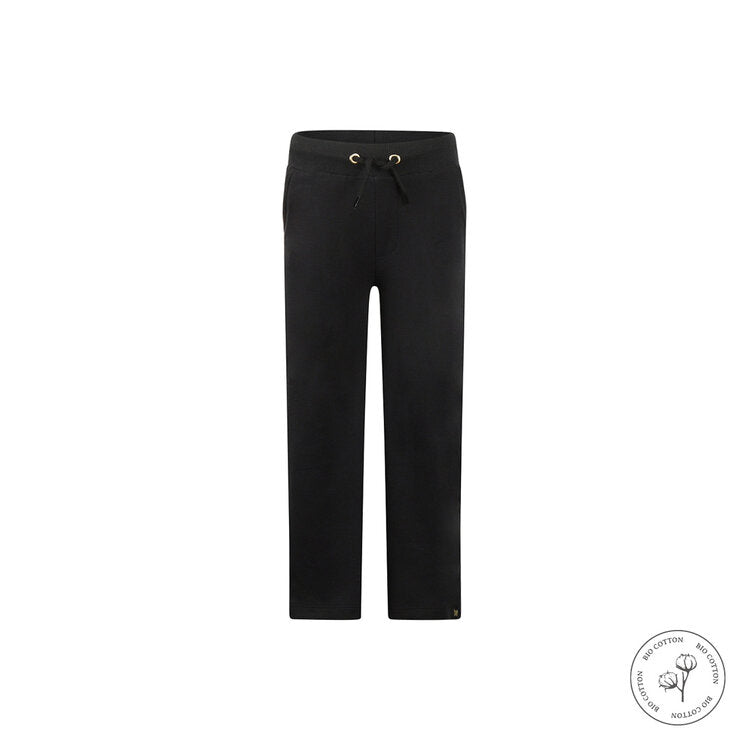 Koko Noko Organic Cotton Wide Leg Joggers – Black