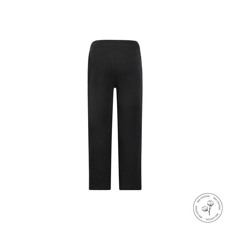 Koko Noko Organic Cotton Wide Leg Joggers – Black