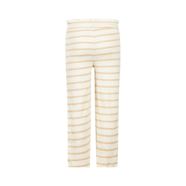 Wide Leg Trousers Sand Stripe