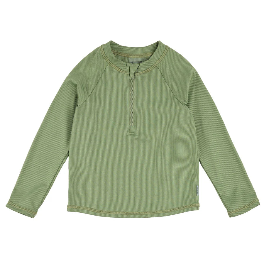 Petit Lem - Long-Sleeve Pear Ribbed Rashguard