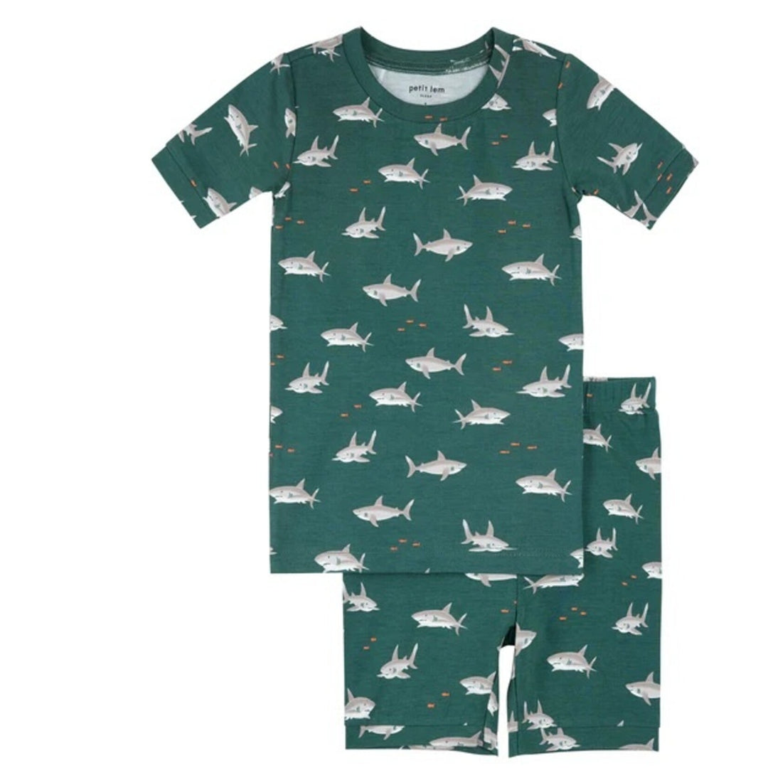 Shark PJ Short Set