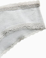 Load image into Gallery viewer, Organic Cotton Lacey Briefs
