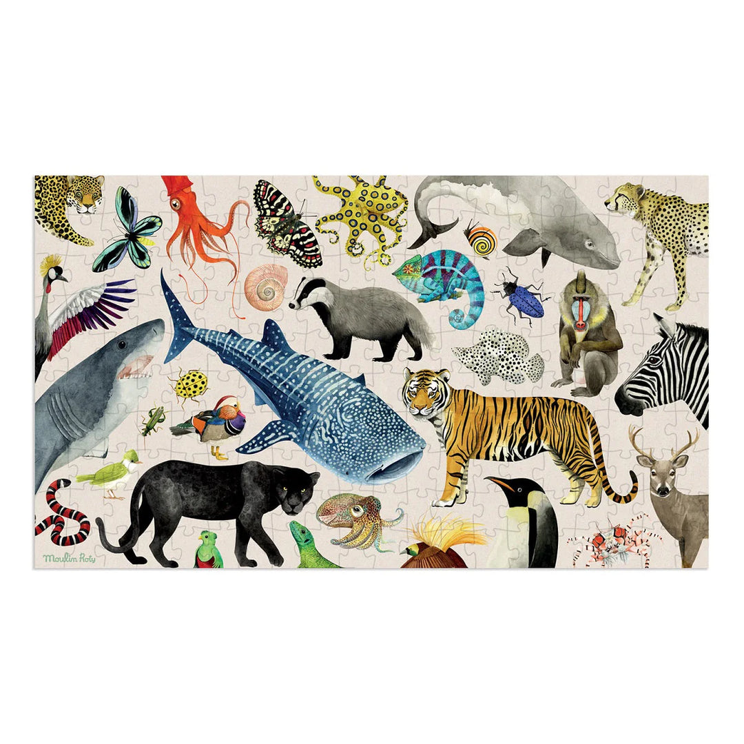 Tout Autour Du Monde - Animals Of The World Puzzle 200 pcs